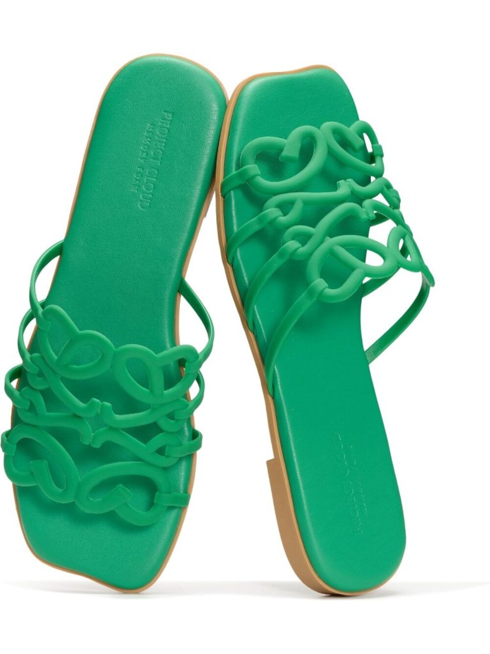 🆕Women's Green Flat Sandals Non Slip Dressy Sandals Dress Sandals Outdoors